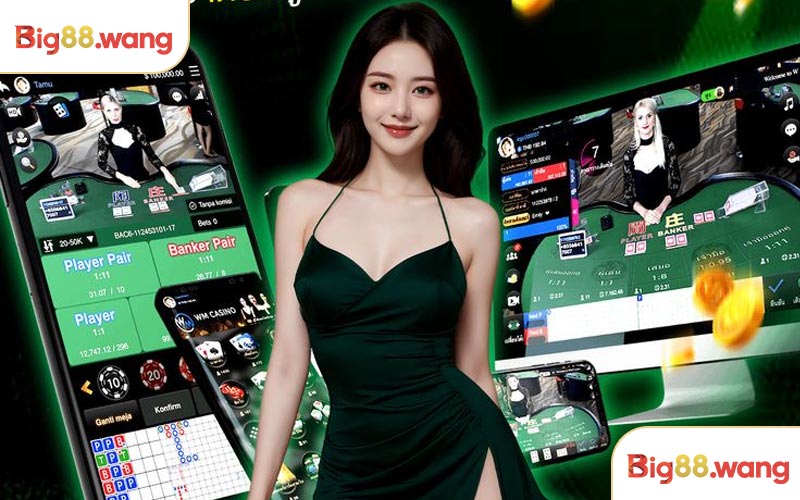 Hướng dẫn chơi Baccarat nhà cái Big88 
